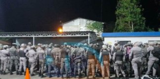 Salcedo demandó soluciones, recibió represión policial y militar