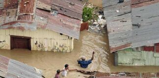 Zonas Inundadas: Como Jimaní en el 2007, en la Edad de Piedra