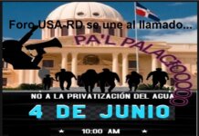 Foro USA-RD Apoya Concentración 4 de junio en Palacio Nacional