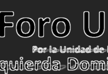 Foro USA de Izquierda Dominicana Apoya Jornada del 6 de Noviembre Convocada por la Coordinadora Popular Nacional